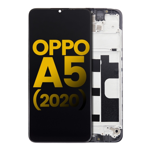 Replacement LCD Assembly With Frame Compatible For OPPO A5 (2020) (All Colors) by ESOURCE PARTS - Refurbished condition - Image 3