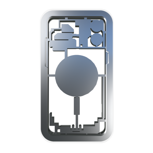 Boîtier arrière moulé de protection pour iPhone 12 Pro Max d’Apple