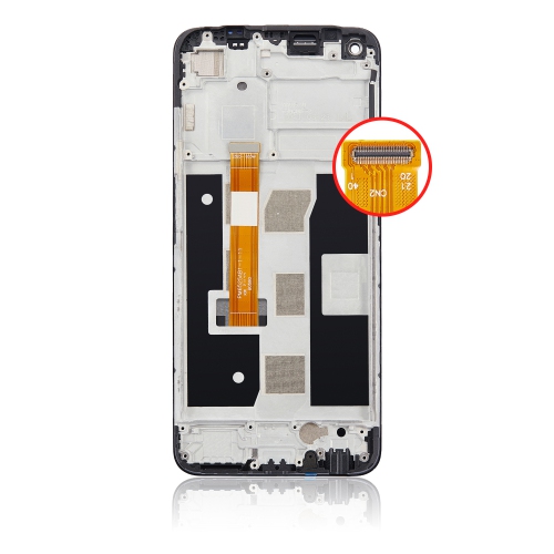 Replacement LCD Assembly With Frame Compatible For OPPO A54 (All Colors) by ESOURCE PARTS - Refurbished condition - Image 3