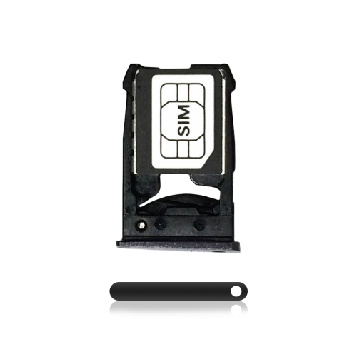 ESOURCE PARTS  Replacement Sim Card Tray Compatible for Nexus 6 (Black)