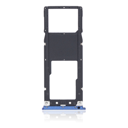 Replacement Single Sim Card Tray Compatible For Alcatel 3C (Blue)