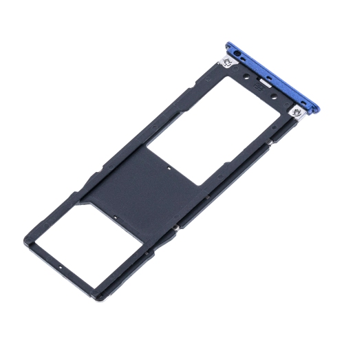 Replacement Single Sim Card Tray Compatible For Alcatel 3C (Blue)