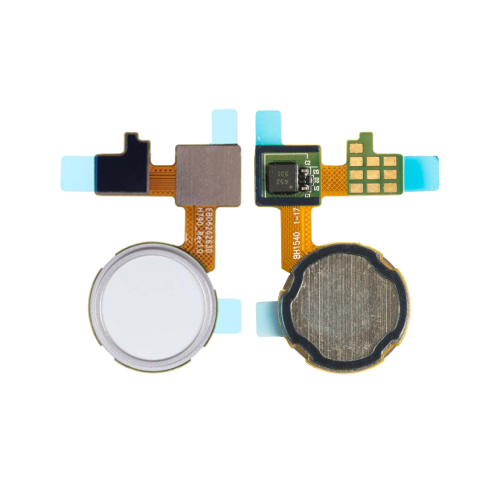 Bouton d’accueil de remplacement avec câble flexible compatible avec le Nexus 5X (blanc)