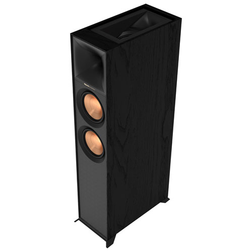Klipsch Dual R605FA 400-Watt 2-Way Tower Speaker - Single - Black