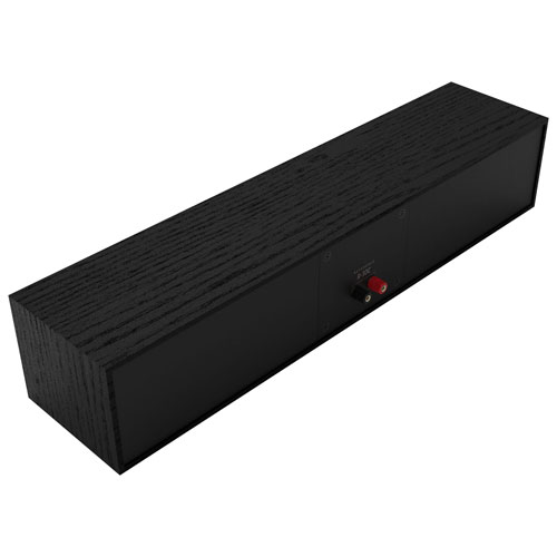 Haut-parleur de canal central à 2 voies de 400 W Quad R30C de Klipsch - Noir