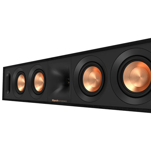 Haut-parleur de canal central à 2 voies de 400 W Quad R30C de Klipsch - Noir
