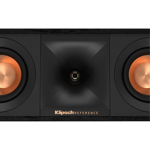Haut-parleur de canal central à 2 voies de 400 W Quad R30C de Klipsch - Noir