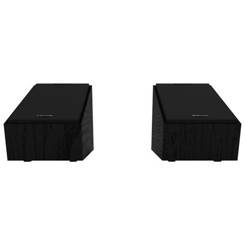 Haut-parleur d'étagère de 200 W R40SA de Klipsch - Paire - Noir