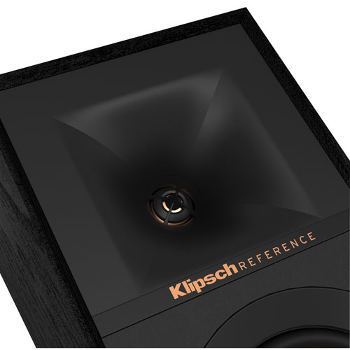 Haut-parleur d'étagère de 200 W R40SA de Klipsch - Paire - Noir