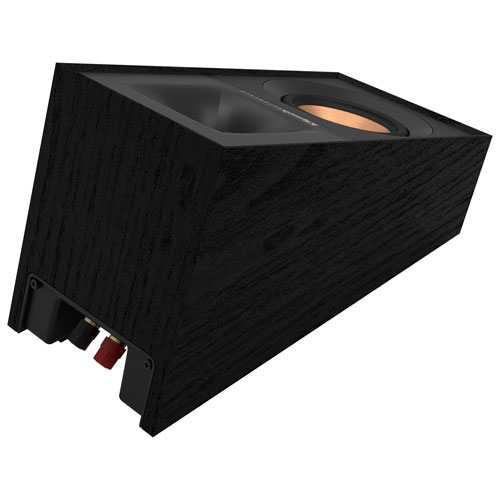 Klipsch R40SA 200-Watt Bookshelf Speaker - Pair - Black