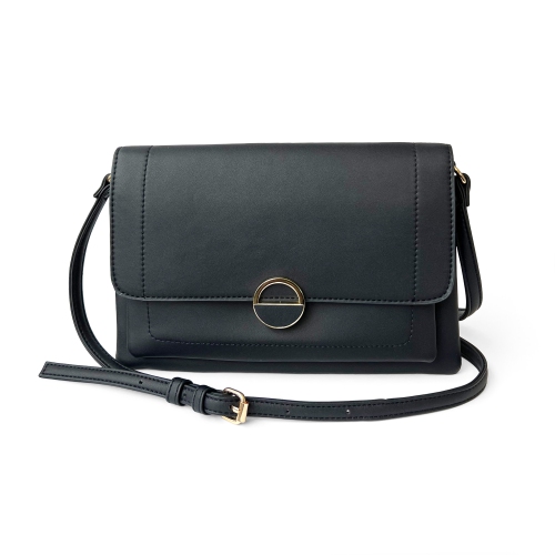 NICCI  Crossbody With Round Ornament In Navy