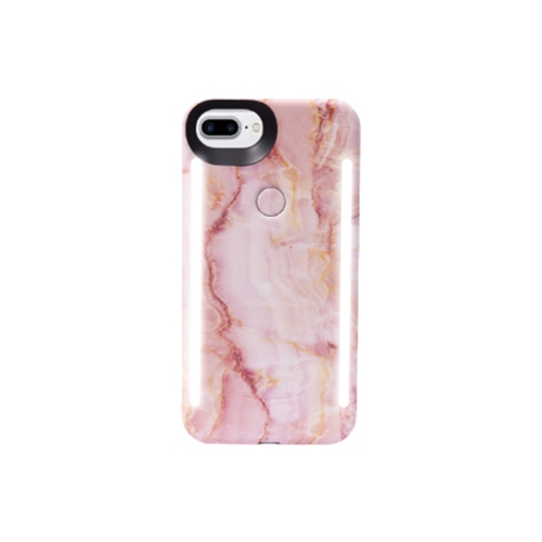 LuMee Duo Illuminating Case for iPhone 8/7/6s/6 Plus - Pink Quartz