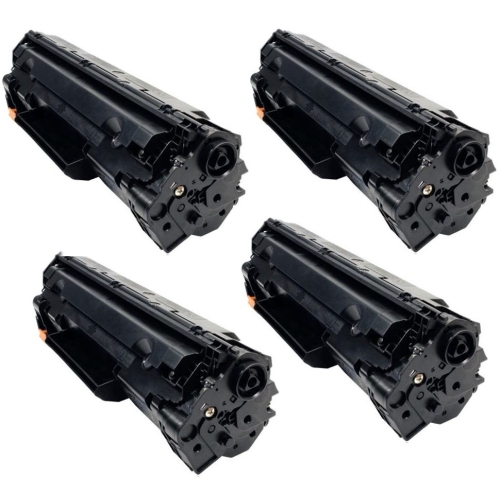 MAX SAVING  - 4Pack Compatible Toner Cartridge for HP 12A Q2612A, HP Laserjet 1010, 1012, 1015, 1018, 1020, 1022 In Black