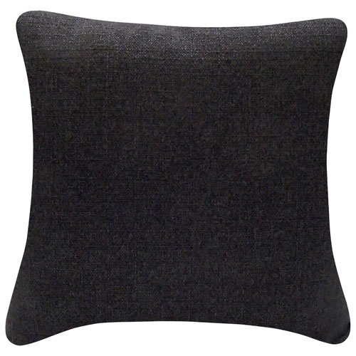 Coussin décoratif de luxe de 18 po Pace de Millano Collection - Anthracite