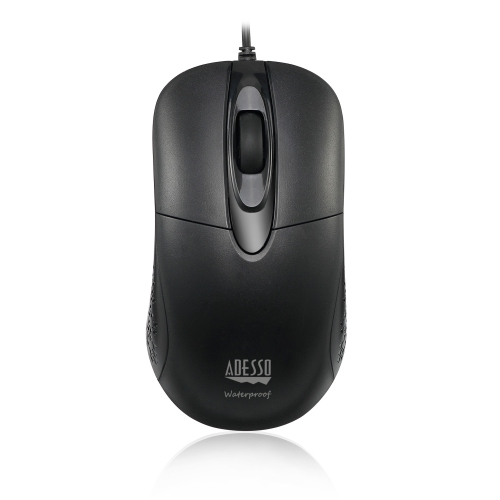 Adesso IMOUSE W4 Waterproof Antimicrobial Scroll Mouse by ADESSO - Refurbished condition - CA$38.99