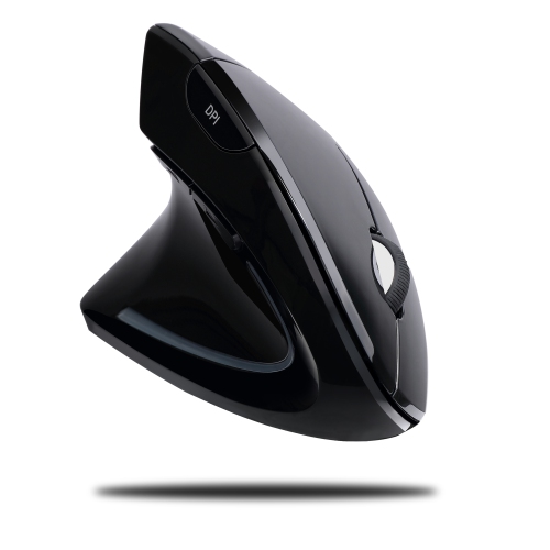 ADESSO  Refurbished (Good) - Imouse E90 Wireless Left-Handed Vertical Ergonomic Optical Mouse