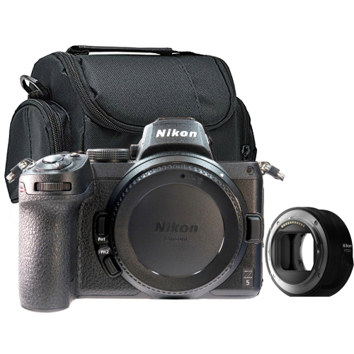 NIKON  Z5 Mirrorless Camera Body With Ftz Ii Mount Adapter And Camera Case