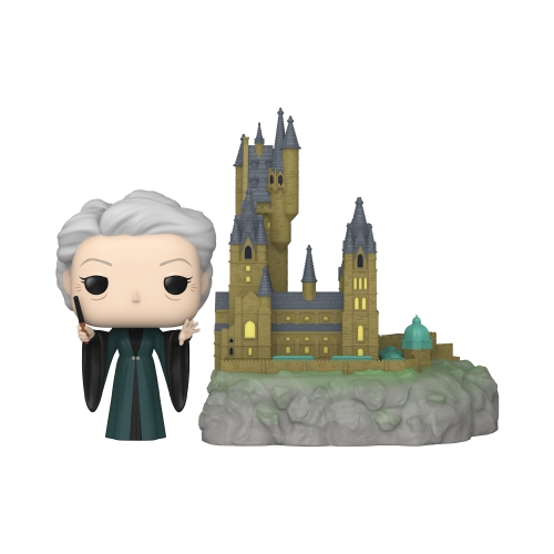 Funko Pop! Town Harry Potter 20th Anniversary Vinyl Figure Minerva McGonagall with Hogwarts #33