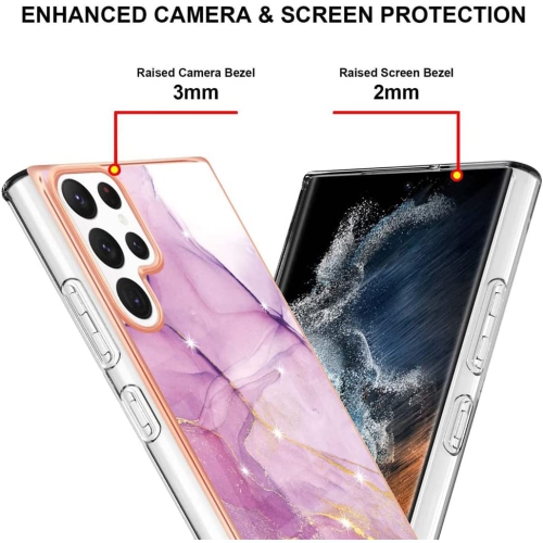 【SuperShield】 Samsung Galaxy S23 Ultra 5G Case, Samsung S23 Ultra 5G TPU Soft Slim Cute Men Women Silicone Shockproof Flexible Bumper Protective