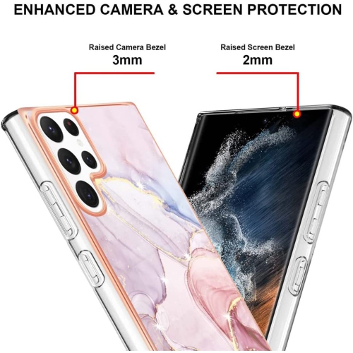 【SuperShield】 Samsung Galaxy S23 Ultra 5G Case, Samsung S23 Ultra 5G TPU Soft Slim Cute Men Women Silicone Shockproof Flexible Bumper Protective