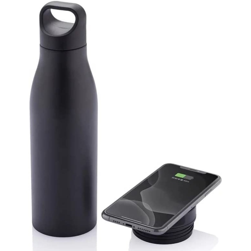 ULTIMAXX  Power Water Bottle Insulated Premium Tumbler With Wireless Charging Power Bank