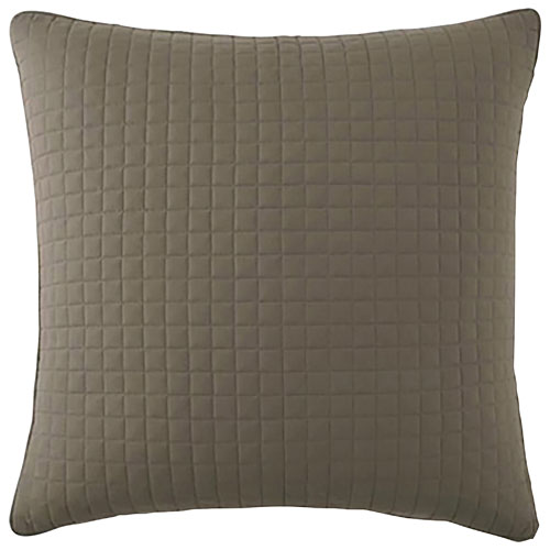 Coussin décoratif de luxe de 18 po Classic de Millano Collection - Taupe