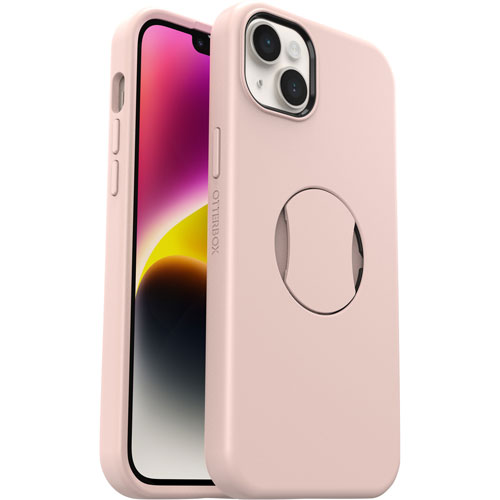 OtterBox OtterGrip Symmetry Fitted Hard Shell Case with MagSafe for iPhone 14 Plus - Made Me Blush