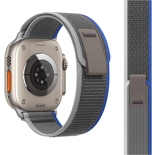 XCRS Nylon Trail Loop Sport Band with Pull Tab for Apple Watch 38mm 40mm 41mm Soft Stretchy Wrist Band Compatible for iWatch Series