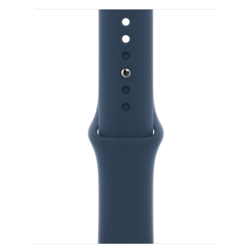 Refurbished - Apple Watch Series 7 (GPS + Cell) 41mm Graphite Stainless Steel Case with Abyss Blue Sport Band - Apple Certified Refurbished