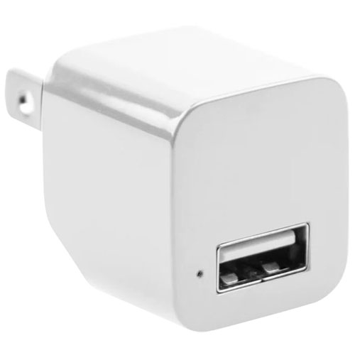 LOGiiX Power Cube Mini USB-A Wall Charger - White