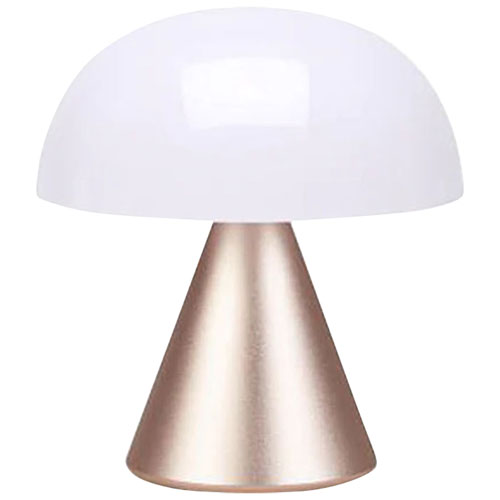 Lexon Mina M Portable LED Lamp - Light Gold