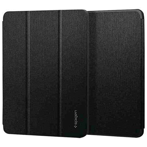 Étui folio Urban Fit de Spigen pour iPad de 10,2 po - Noir