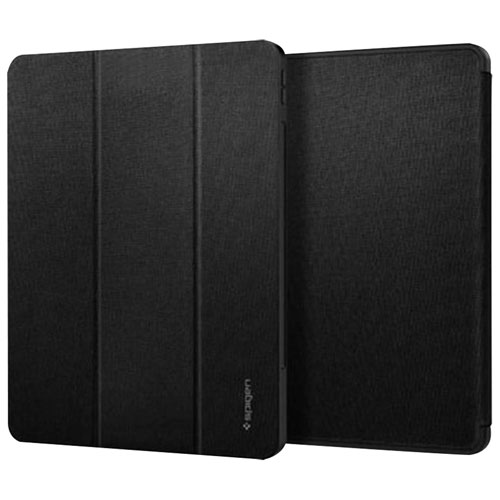 Étui folio Urban Fit de Spigen pour iPad Pro 12,9 po - Noir
