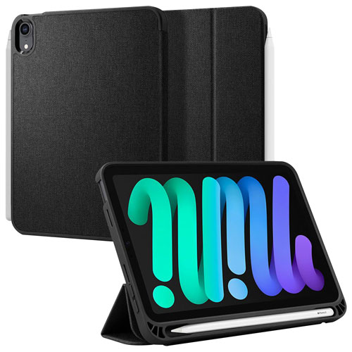 Spigen Urban Fit Folio Case for iPad mini 6 - Black