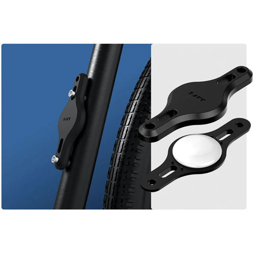 Laut Bootle Mount Bike Frame Holder for AirTag - Black