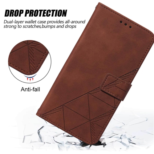 Wallet Case for Pixel 6a, Kickstand Wrist Strap Card Holder Slots TPU Interior Protective for Pixel 6a Case,PU Leather Folio Flip Cover for Google