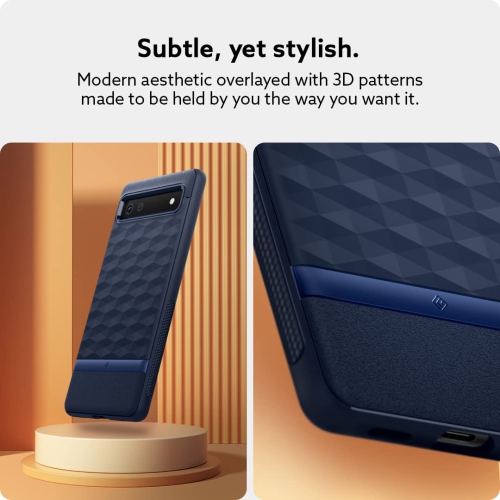 Parallax Compatible with Google Pixel 6a Case 5G - Midnight Blue