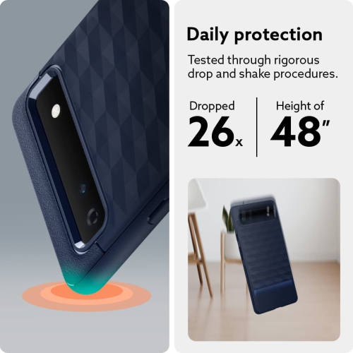 Parallax Compatible with Google Pixel 6a Case 5G - Midnight Blue
