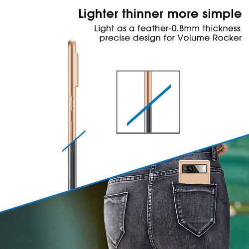 Google Pixel 6A Case Gold