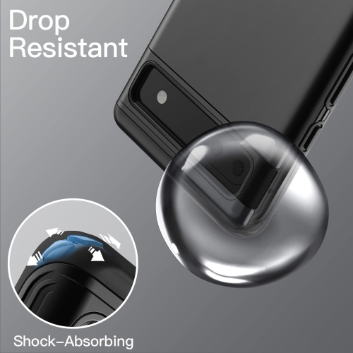 Case for Google Pixel 6a 6.1-Inch 2022, Dual-Layer Protection Shockproof Phone Cover