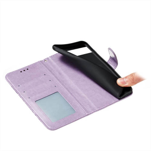 Case for Google Pixel 6A, Premium Leather Case Wallet with Card Slots Magnetic Stand Protective Cover Ultra Slim Case with Lanyard,Embossed Flip