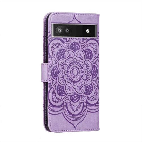 Case for Google Pixel 6A, Premium Leather Case Wallet with Card Slots Magnetic Stand Protective Cover Ultra Slim Case with Lanyard,Embossed Flip