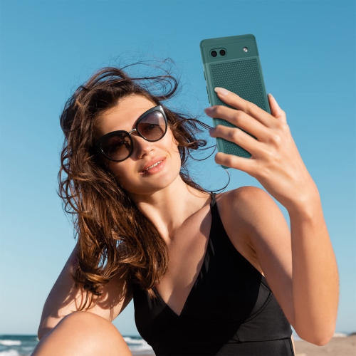 for Google Pixel 6a Phone Case: Dual Layer Protective Heavy Duty Cell Phone Cover Shockproof Rugged with Non Slip Textured Back - Military Drop