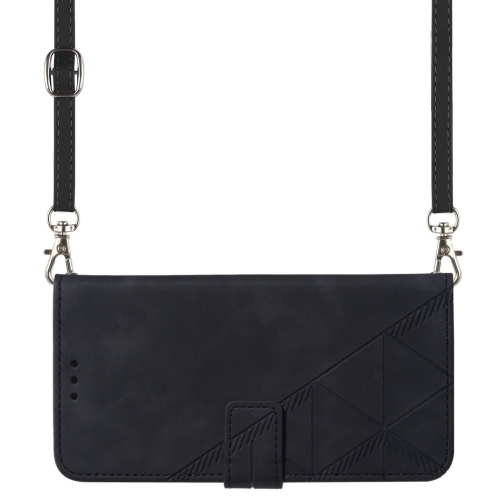 Google Pixel 6a Wallet Case, Crossbody Lanyard Case with Card Holder PU Leather Kickstand Shockproof Protective Flip Cover for Google Pixel 6a