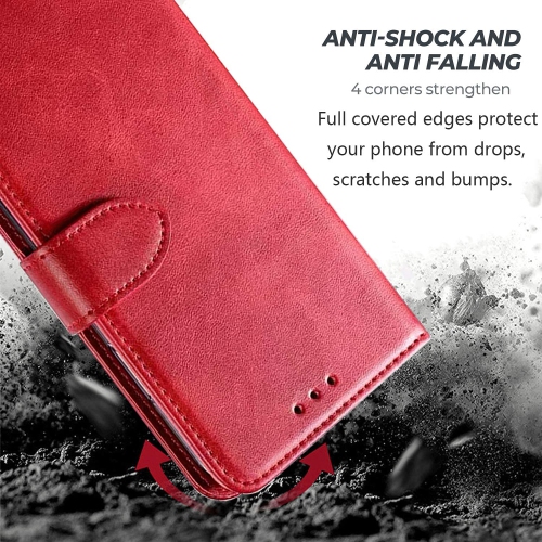 Google Pixel 6A Case 5G, Google Pixel 6A Wallet Case Shockproof Flip Flap Foldable Magnetic Clasp Protective Pixel 6A Cover Case with Cash Credit