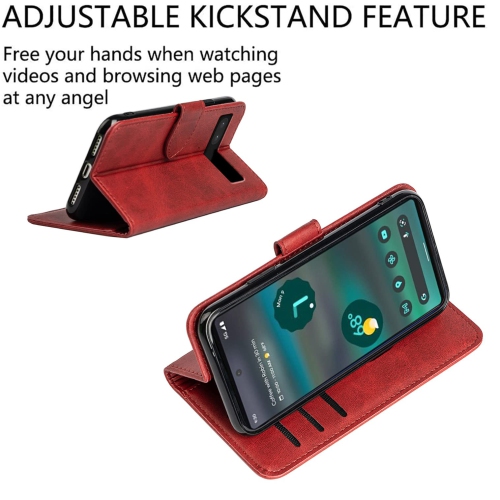 Google Pixel 6A Case 5G, Google Pixel 6A Wallet Case Shockproof Flip Flap Foldable Magnetic Clasp Protective Pixel 6A Cover Case with Cash Credit