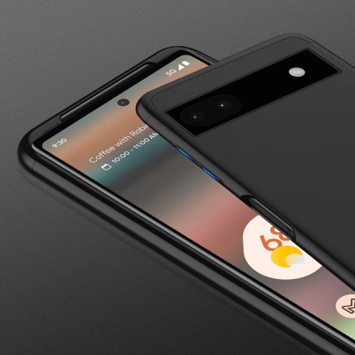 Case for Google&nbsp;Pixel&nbsp;6A with Screen Pretector Tempered Glass, Slim Soft TPU Shock-Absorption Protective Cover for