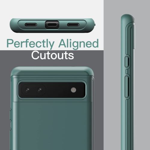 Case for Google Pixel 6a 6.1-Inch 2022, Dual-Layer Protection Shockproof Phone Cover