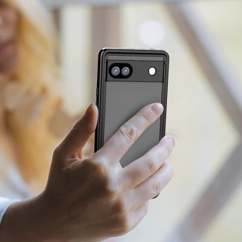 Google Pixel 6a Case Waterproof, IP68 Certified Waterproof Shockproof Built-in Screen Protector Full Body Case for Pixel 6a 2022