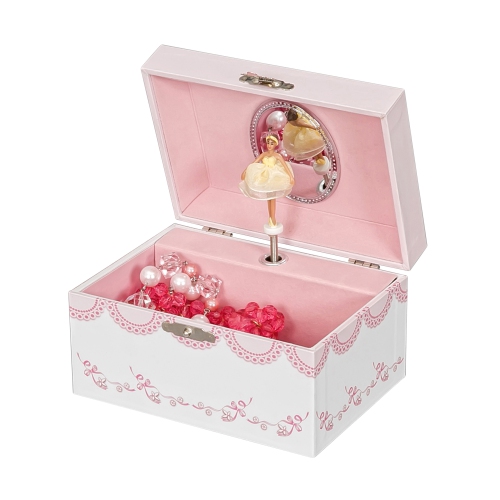Mele and Co Cora Girl's Musical Ballerina Jewelry Box
